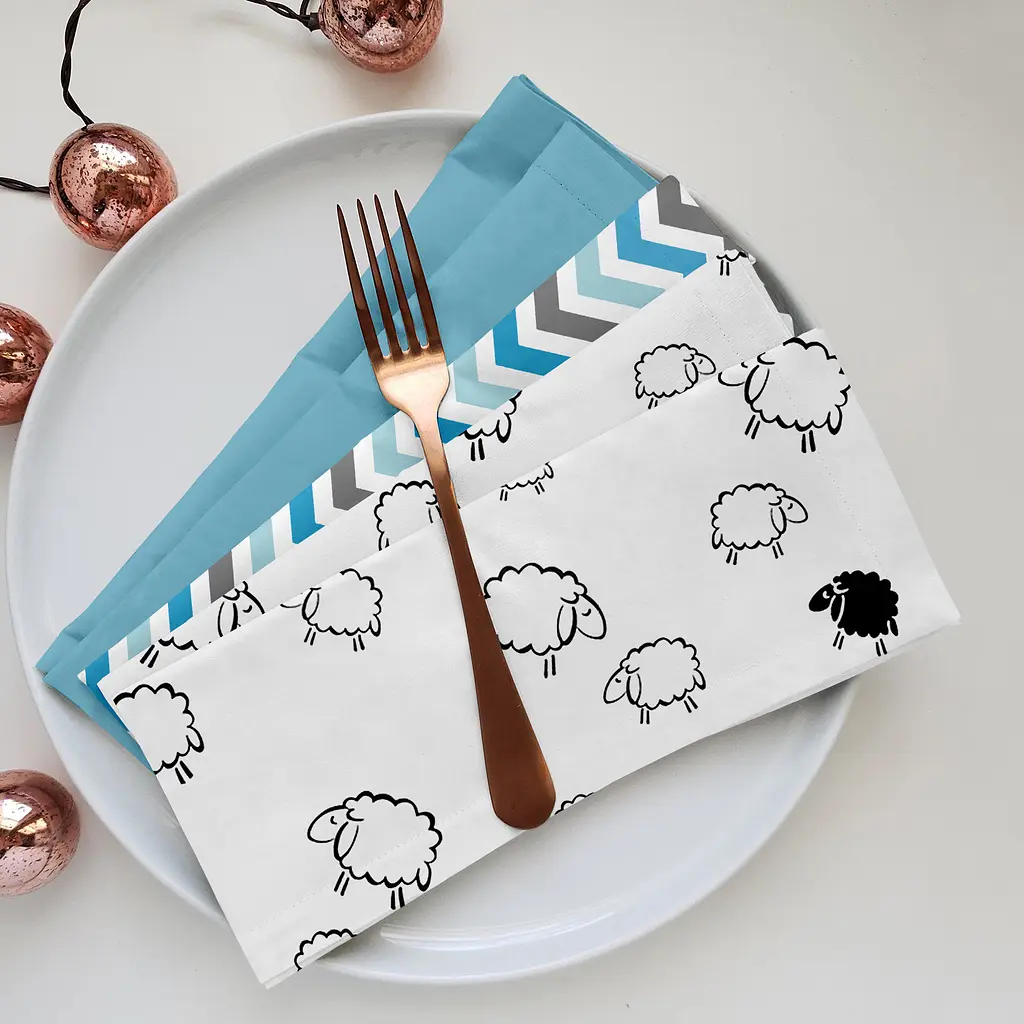 Набір із 2-х серветок 30х30 SHEEP COSAS (4822052066898) - фото 2