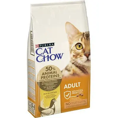 Сухий корм для кішок Purina Cat Chow Adult з куркою 15 кг (5997204514127) - фото 2