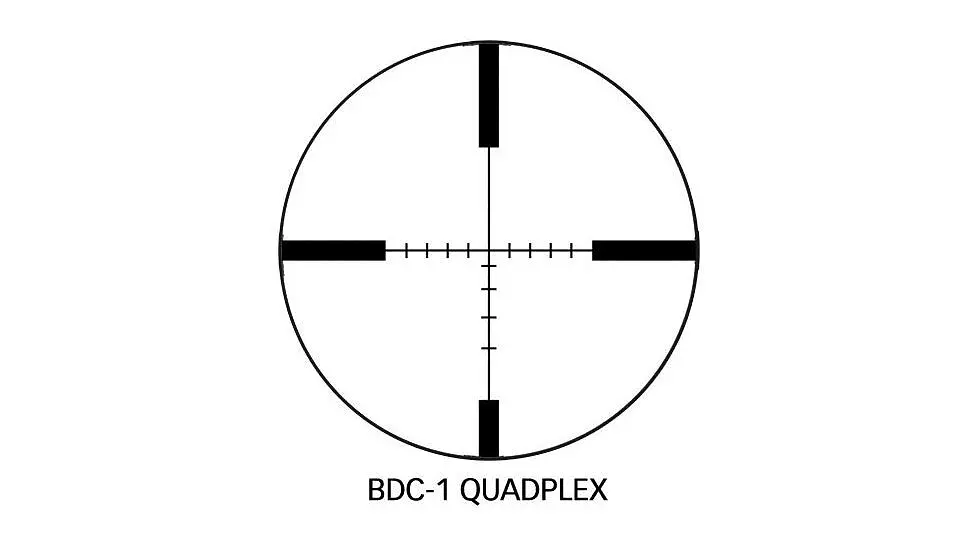 Оптический прицел SIG Optics Whiskey 3 3-9x40 (25,4 мм) SFP, BDC-1 QUADPLEX - фото 2