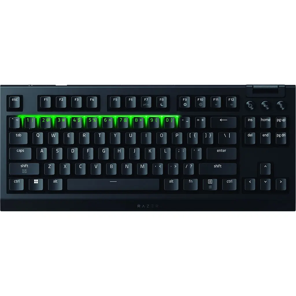 Клавиатура Razer BlackWidow V4 Low-Profile TKL Yellow switch (RZ03-05450100-R3M1) [149285] - фото 7