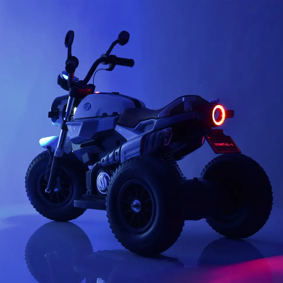 Детский электромобиль Мотоцикл Bambi Racer M 3687AL-4 до 60 кг - фото 5