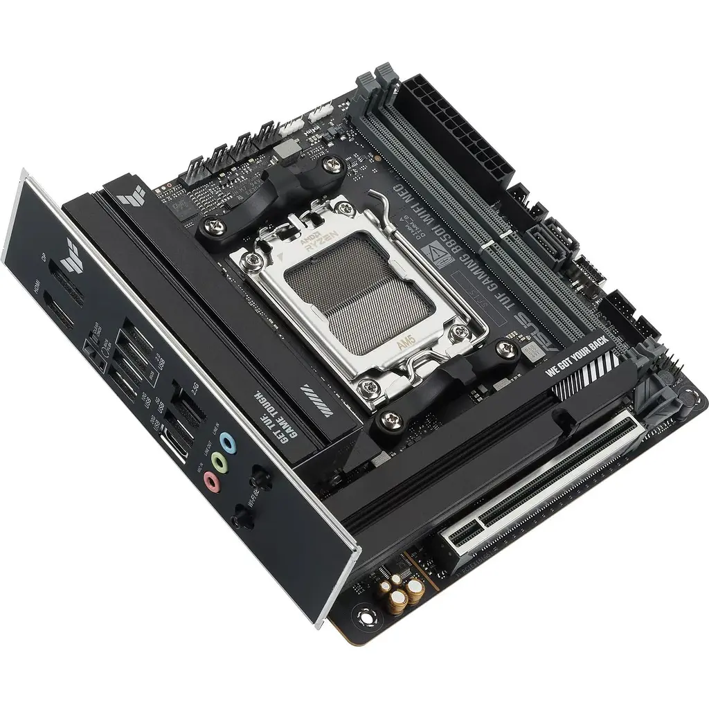 Материнська плата ASUS TUF GAMING B850I WIFI NEO (TUF GAMING B850I WIFI NEO) (Socket AM5, AMD B850, Mini-ITX) - фото 4