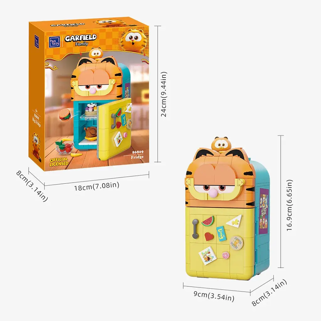 Конструктор Pantasy Garfield - Fantastic Machines - Великий холодильник (86809) - фото 4
