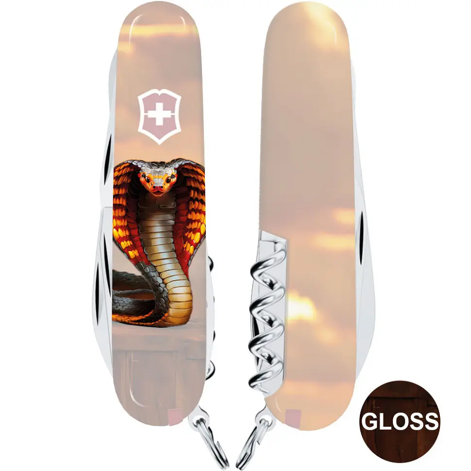Ніж Victorinox Climber Zodiac 91мм 14функ Полум'яна кобра - фото 4