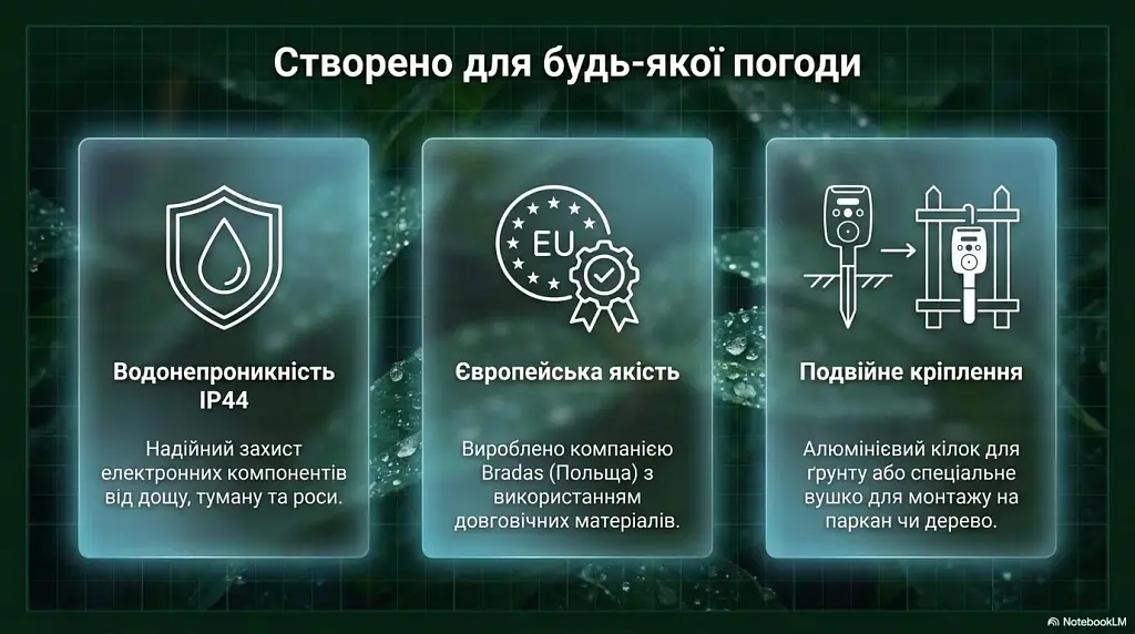 Універсальний відлякувач тварин та птахів 5 в 1 (Bradas) - фото 6