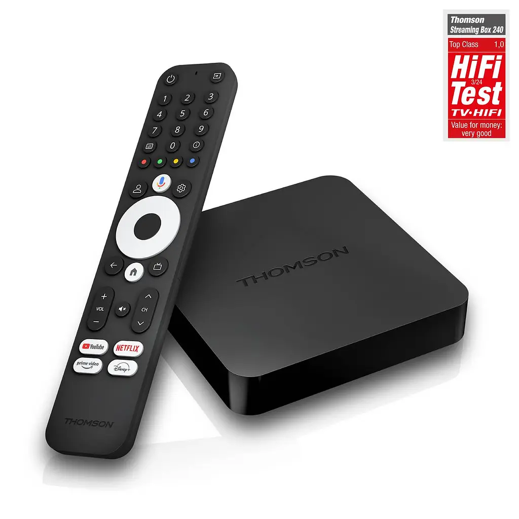 ТВ приставка - медиаплеер Thomson Streaming Box 4K UHD 240G - фото 2
