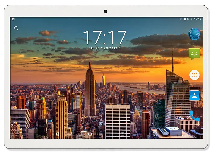 Планшет телефон Hoozo X1001 Full HD 32Gb LTE Silver+ Чохол-клавіатура + Карта пам'яті 32GB - фото 4