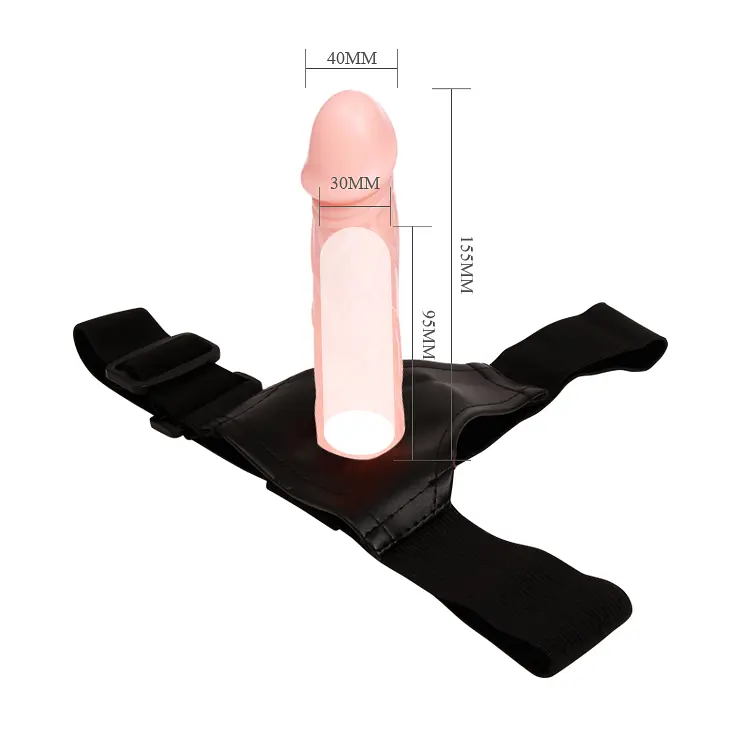 Страпон - Baile Jessica Strap On, 15.5 см - фото 2
