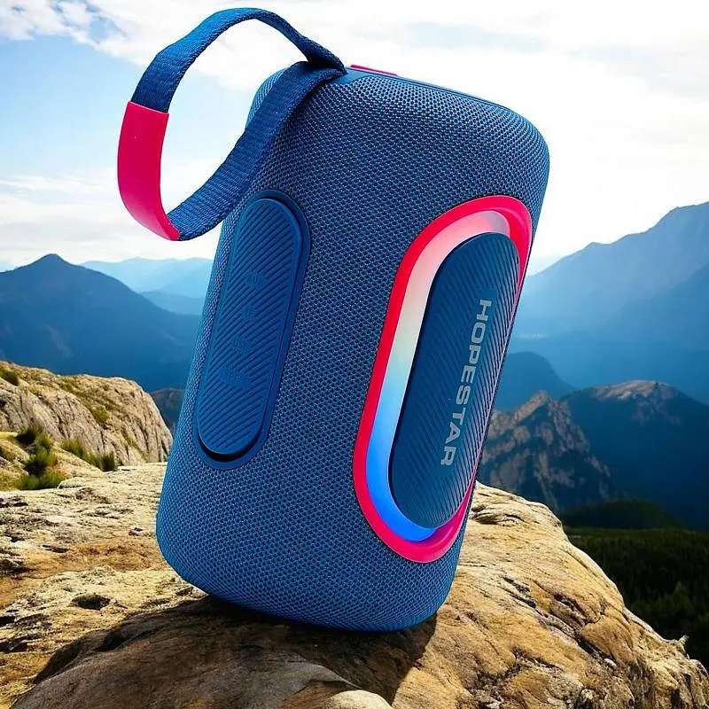 Колонка Bluetooth Hopestar P69 20W Blue - фото 5