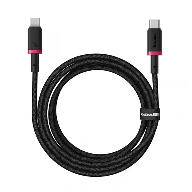 Кабель Baseus Dura Series Cable Type-C to Type-C 100W 2m P10377803U01-03 Black-Red - фото 3