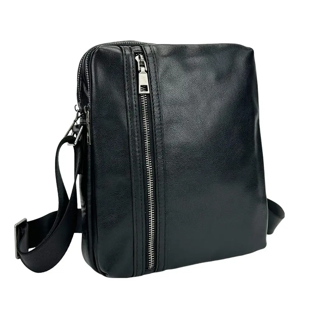 Чоловічий чорний месенджер Tiding Bag S-JMD10-8153 - фото 5