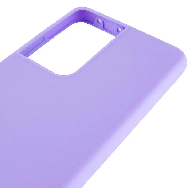 Чохол Silicone Cover Ummi Lakshmi (AA) для Samsung Galaxy S21 Ultra Бузковий / Dasheen - фото 4