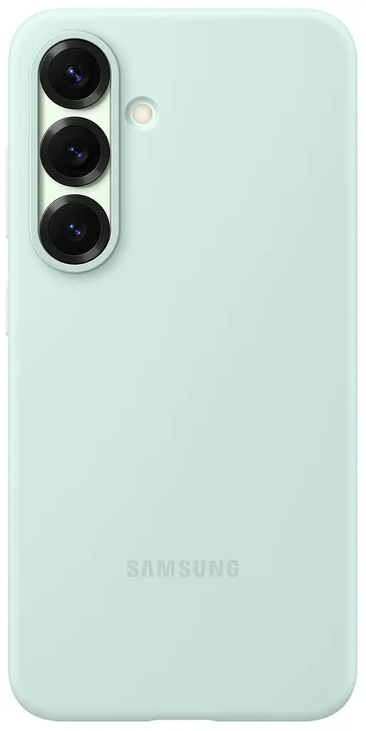 Оригінальний силіконовий чохол Samsung Silicone Case для Samsung Galaxy S25 Plus Mint EF-PS936CMEGWW
