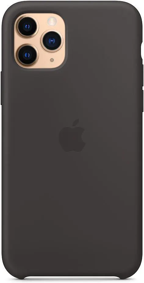 Оригінальний силіконовий чохол Apple Silicone Case для iPhone 11 Pro Max (6.5") Black (MX002ZM/A) - фото 8