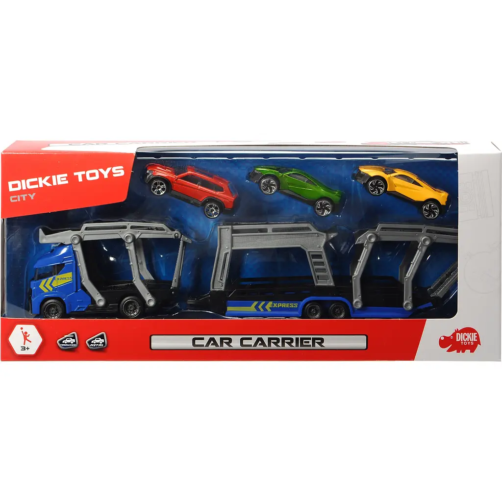 Автотранспортер Dickie Toys з 3 машинками 28 см в асортименті (3745008) - фото 6