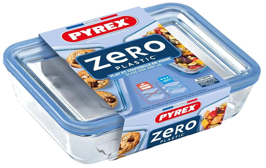 Форма з кришкою Pyrex Pure Glass 19x14x5 см 0.8 л kuh0016106 - фото 5