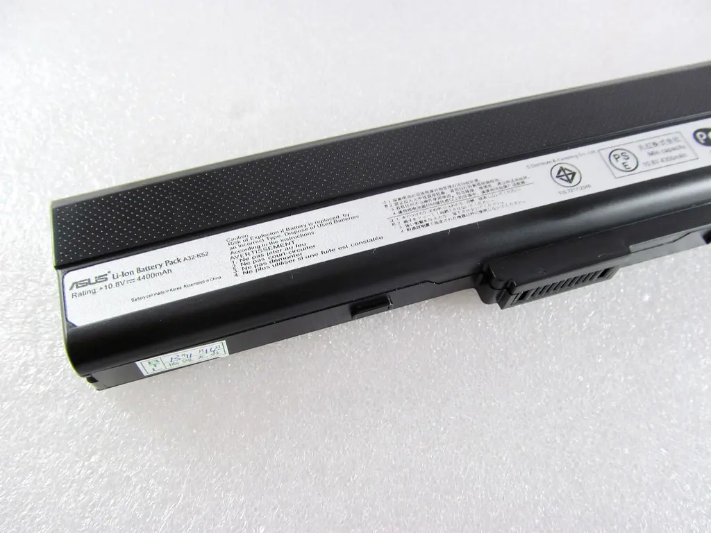 Акумулятор для ноутбука Asus A32-K52, 4400 mAh (47Wh), 6cell, 11.1V, Li-ion, чорний - фото 2