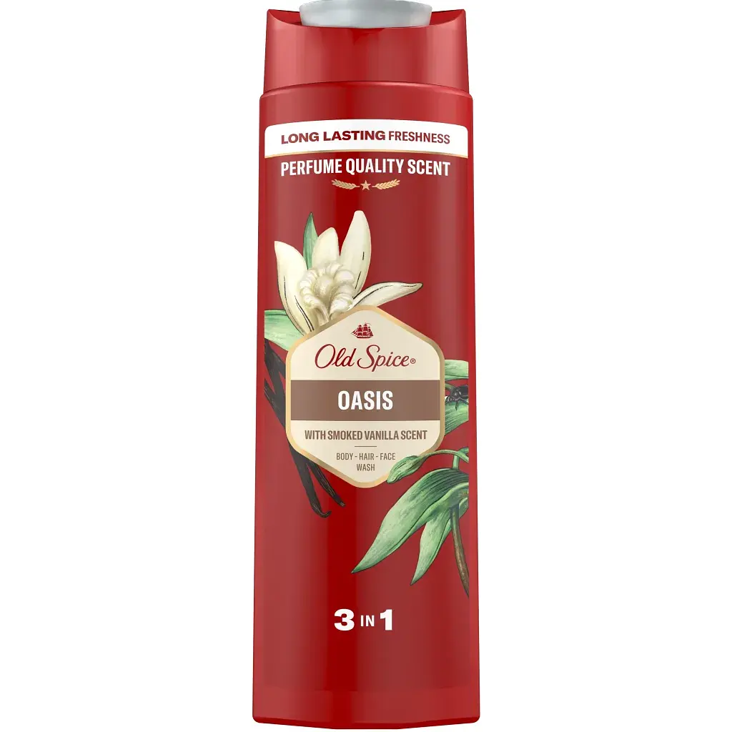 Гель для душу Old Spice 3-в-1 Oasis 400 мл (8006540838761) - фото 2