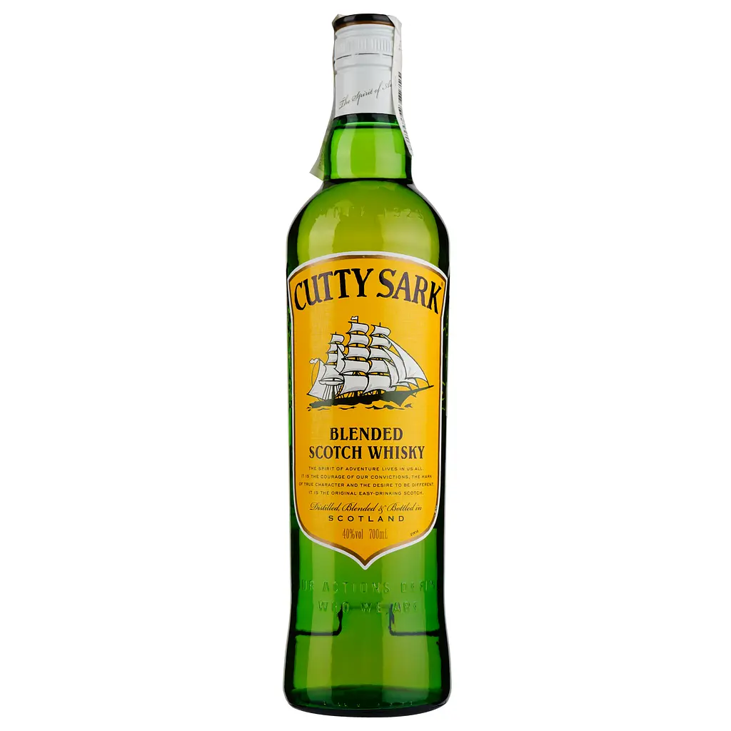 Набор: Виски Cutty Sark, 40%, 0,7 л + 2 стакана - фото 5