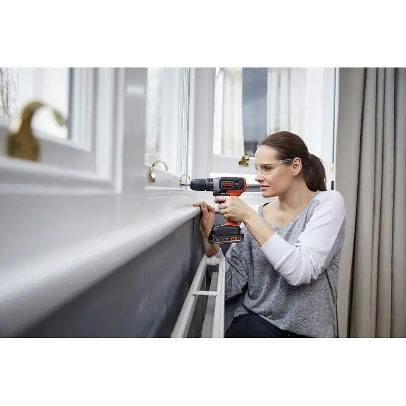 Дрель-шуруповерт Black+Decker BCD001C1 [119552] - фото 14