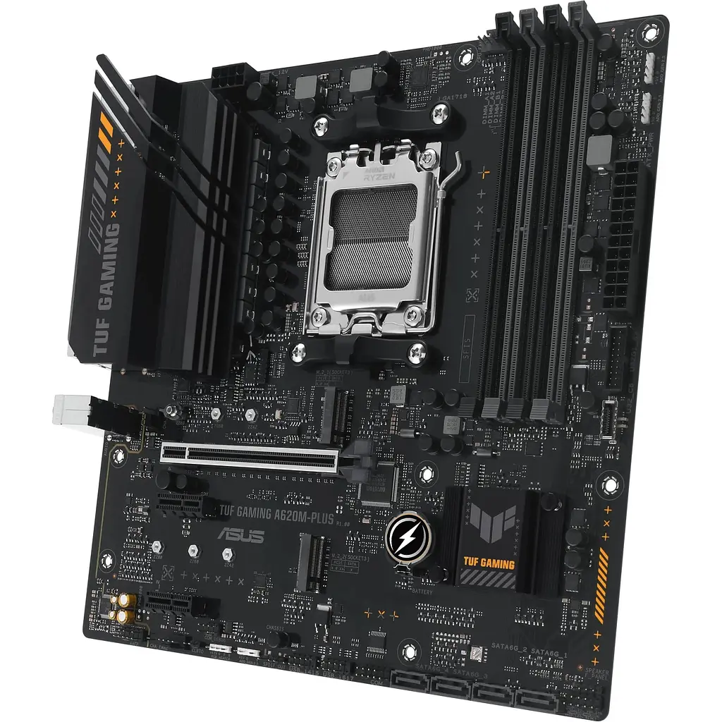 Материнська плата Asus TUF Gaming A620M-PLUS sAM5 A620 4xDDR5 HDMI DP mATX - фото 5