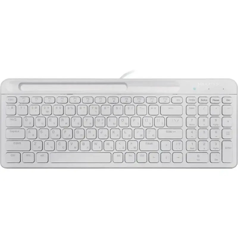 Клавіатура Maxxter KB-01W-UA USB White (KB-01W-UA)