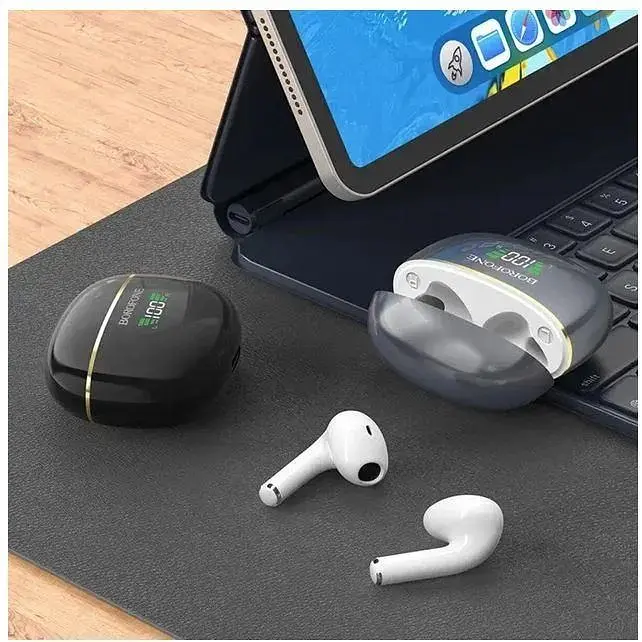Наушники полностью беспроводные Borofone BW30 Cheerful true wireless BT headset - фото 4