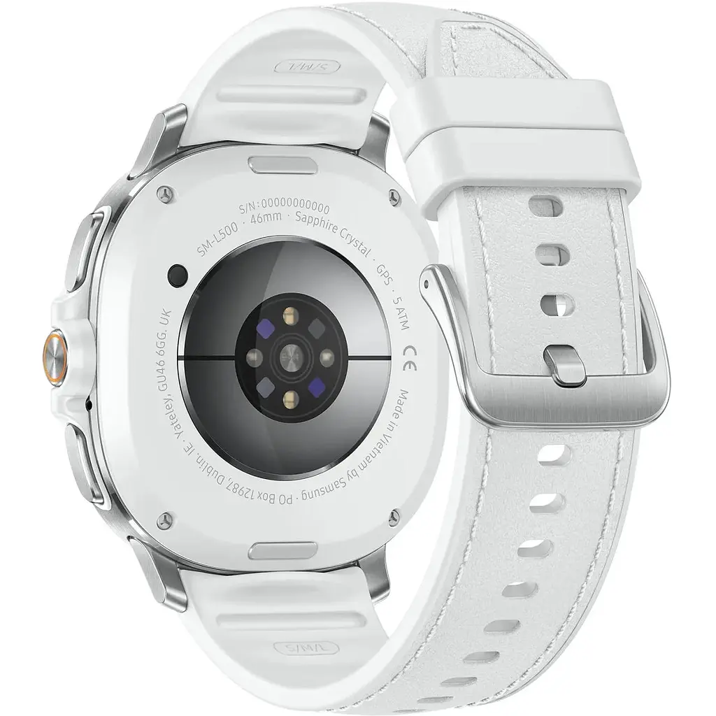 Смарт-часы Samsung Galaxy Watch 8 Classic 47мм (L500) 1.34, 438x438, sAMOLED, BT 5.3, NFC, 2/64ГБ, белый - фото 5