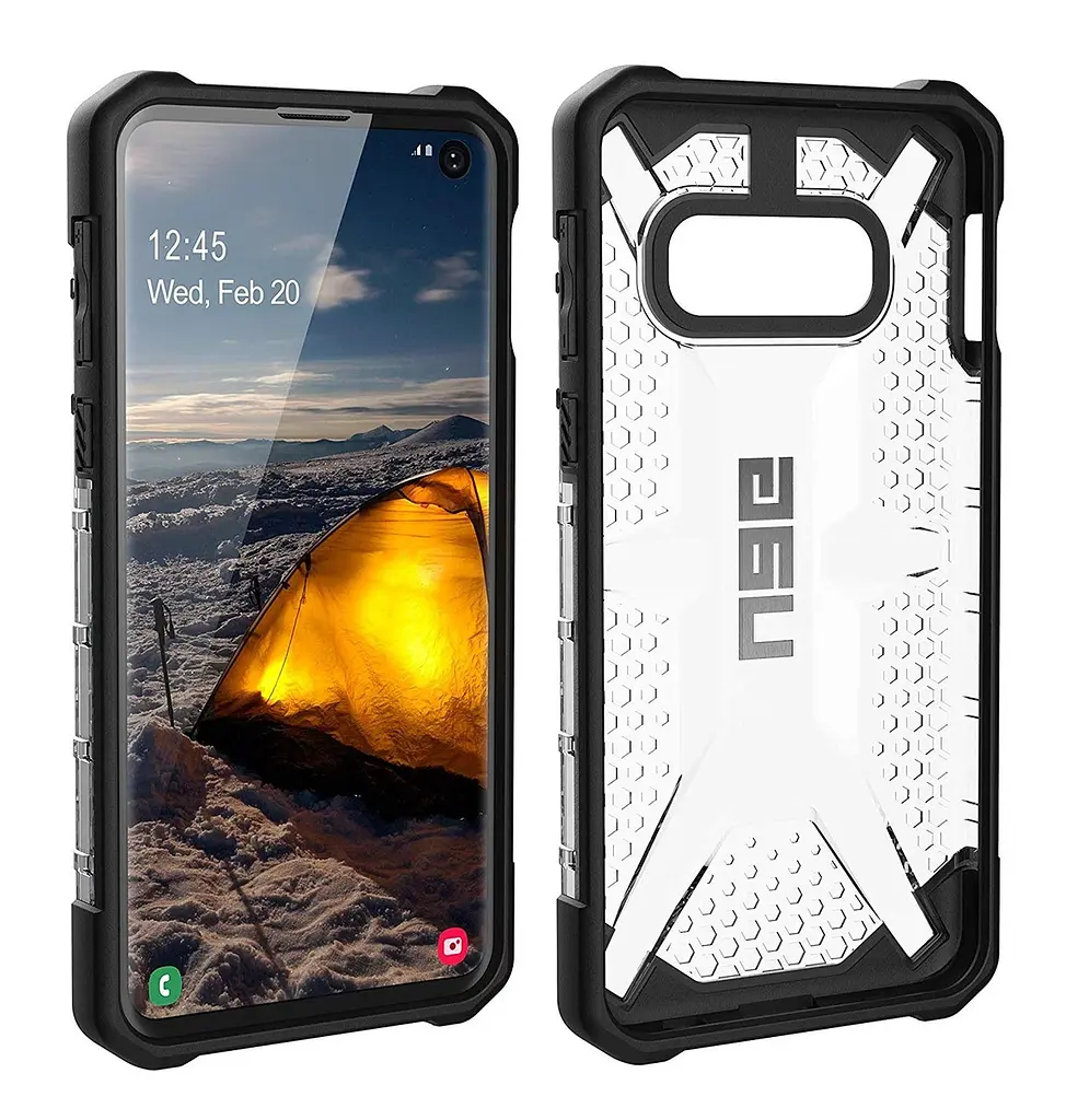Чохол прозорий протиударний UAG Plasma для Samsung Galaxy S10e (5.8") Ice - фото 5