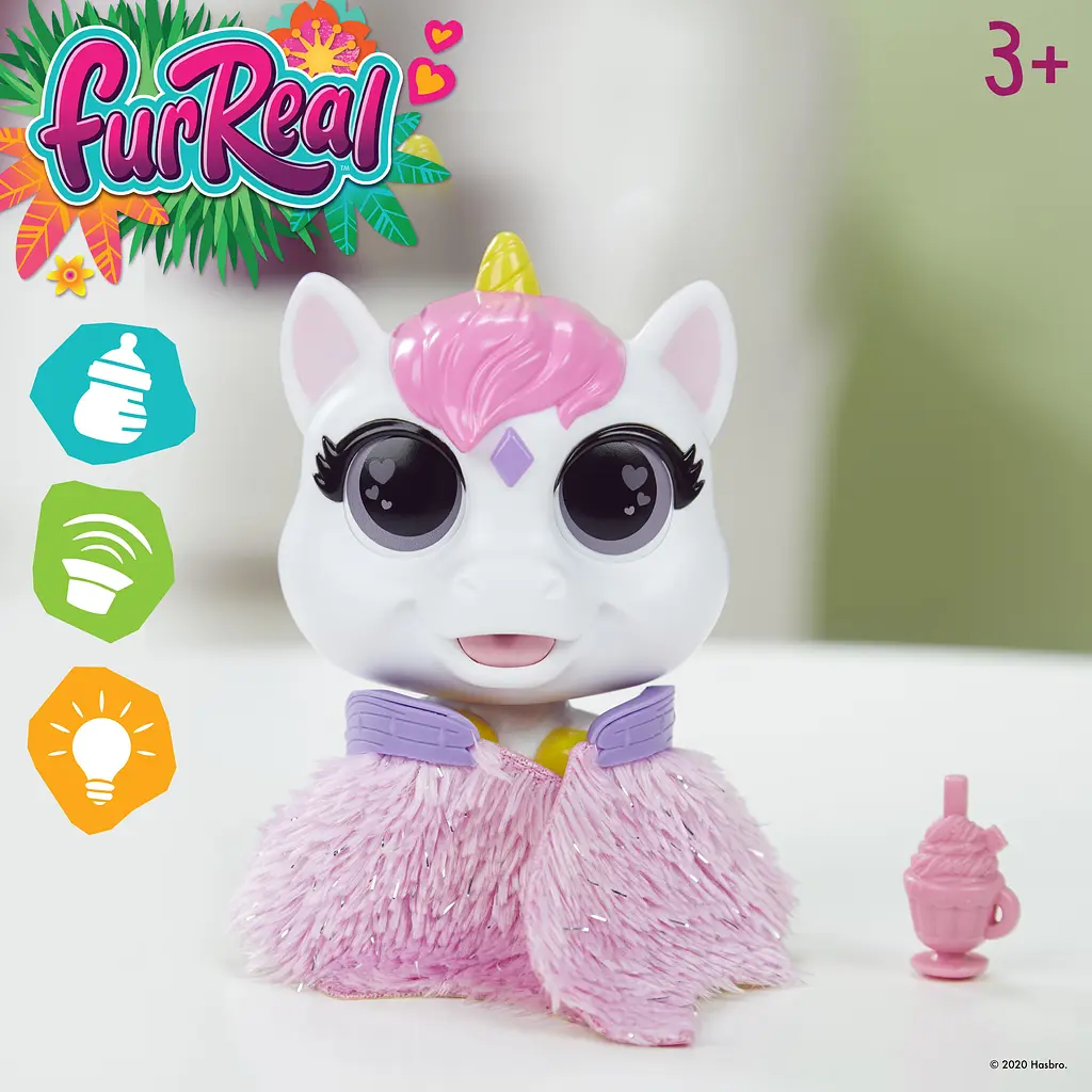 Інтерактивна іграшка Hasbro FurRea Friends Фентезійне Годування Єдиноріг Айріна (F1825) - фото 5