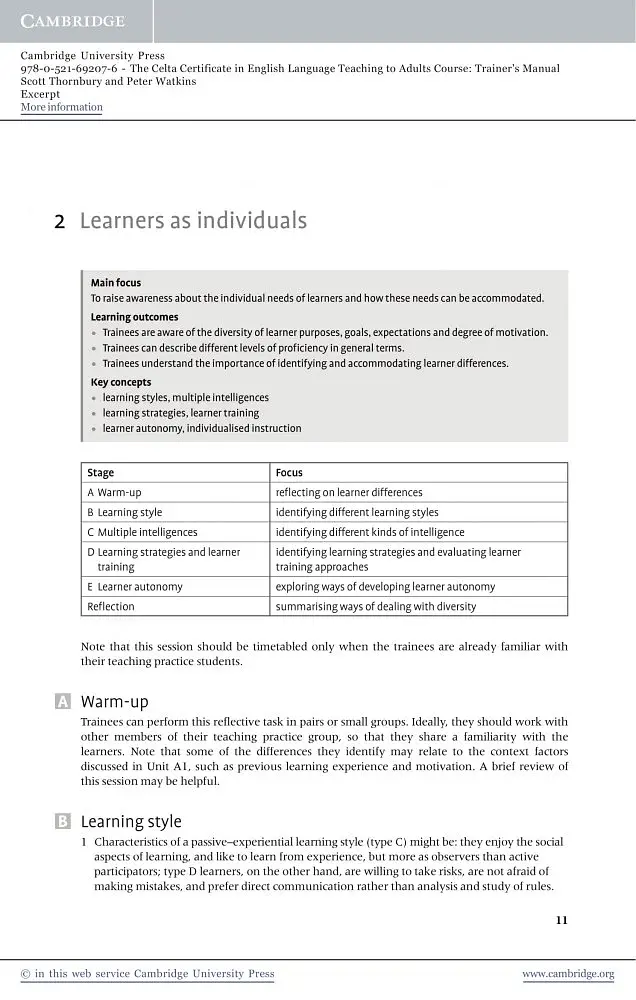 The CELTA Course Trainer's Manual - фото 6