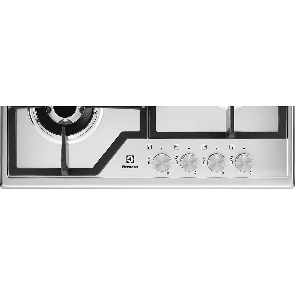 Варильна поверхня газова Electrolux 60 см чугун нержавіюча сталь - фото 3