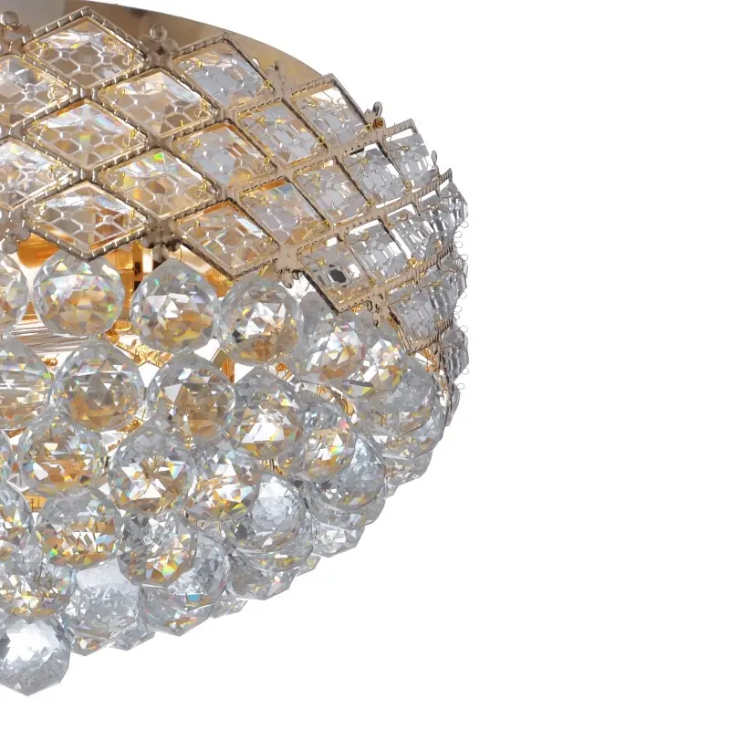 Люстра стельова Brille кришталева з підсвічуванням LED E14 60W G (BCL-347S/4) - фото 7