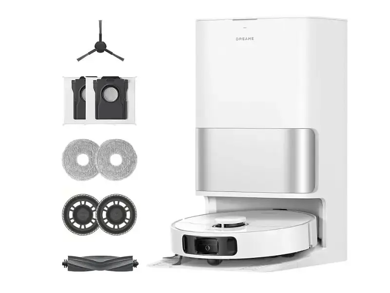 Робот-пилосос з вологим прибиранням Dreame Bot D30 Ultra White (RTD31TE) - фото 2