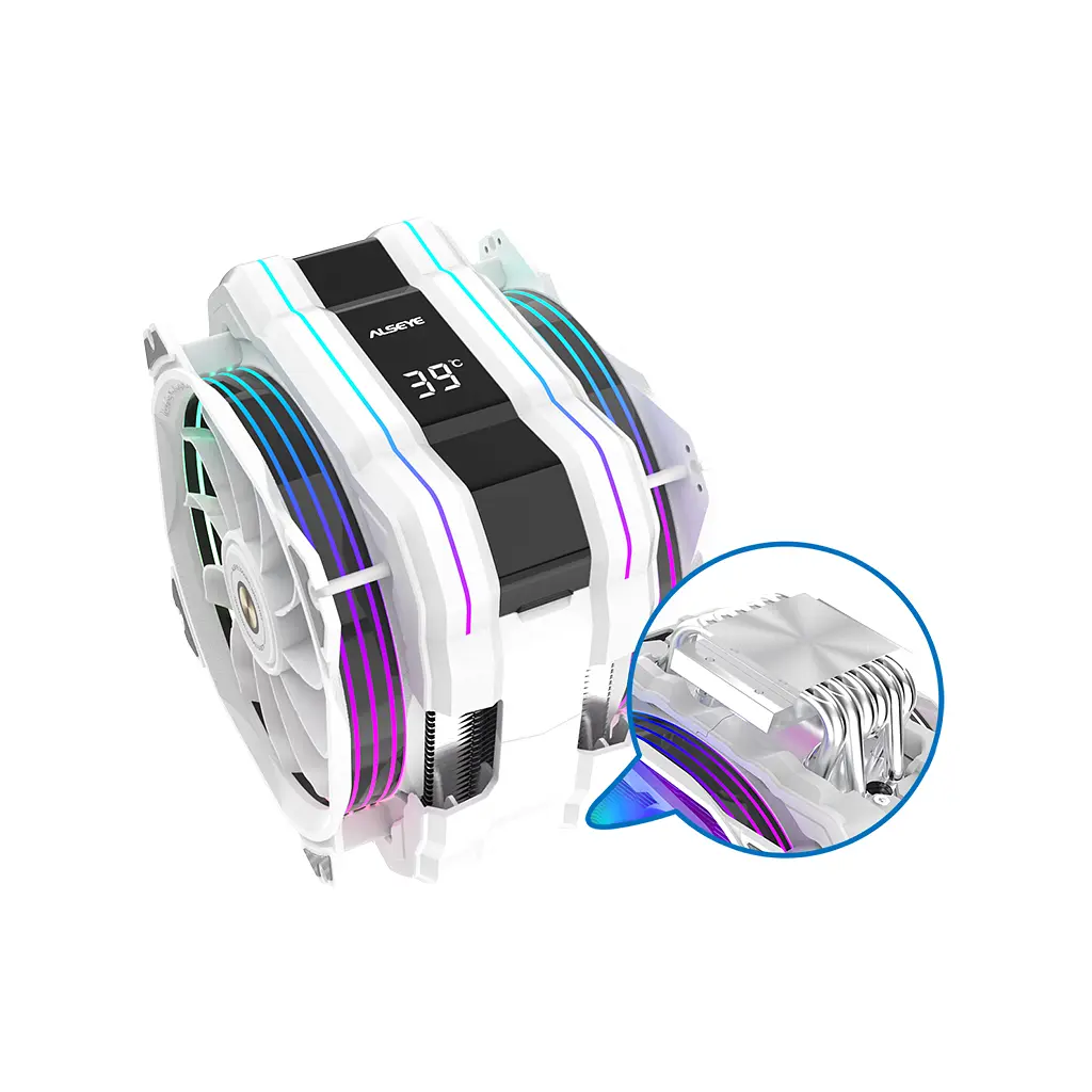 Кулер для процессора Alseye M120D-W-Plus II (AS.01.01.0043) - фото 5