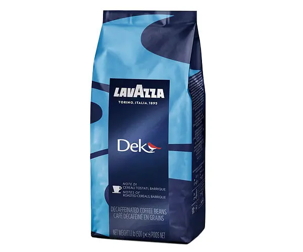 Кава зернова Lavazza Dek Decaffeinato 500 г