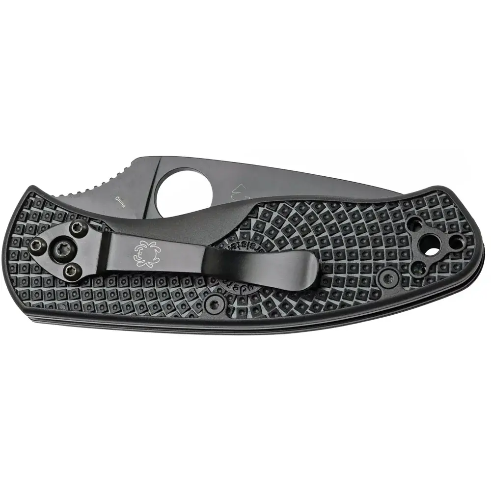 Ніж Spyderco Persistence Lightweight FRN Black Blade - фото 3