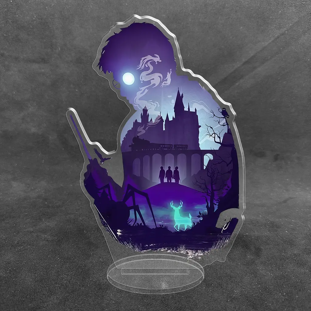 Акрилова колекційна фігурка Harry Potter - Гаррі Поттер (Hogwarts) (3) 15 cм - фото 2
