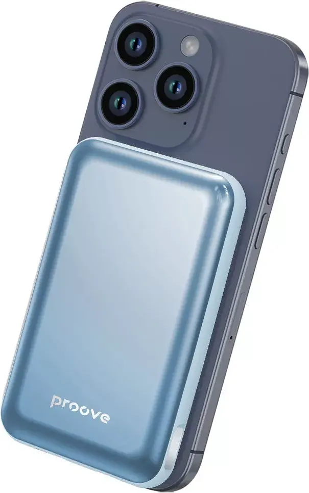 Портативний акумулятор Proove Vibe Energy Plus Magnetic 22.5W 10000mAh sky blue (PBVE15012208) - фото 2
