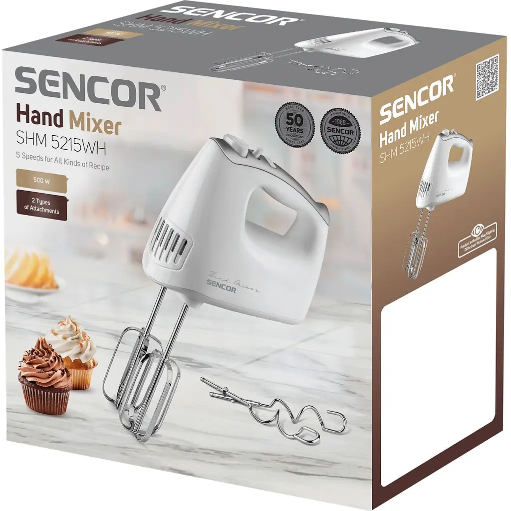 Міксер Sencor SHM 5215WH без чаші - фото 3