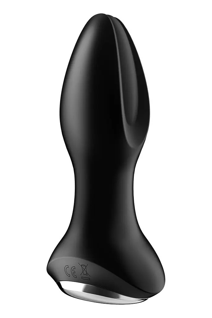 Анальна смарт вібропробка із перловим масажем Satisfyer Rotator Plug 2+ Black Satisfyer IG003160; SO6279 94174 - фото 5