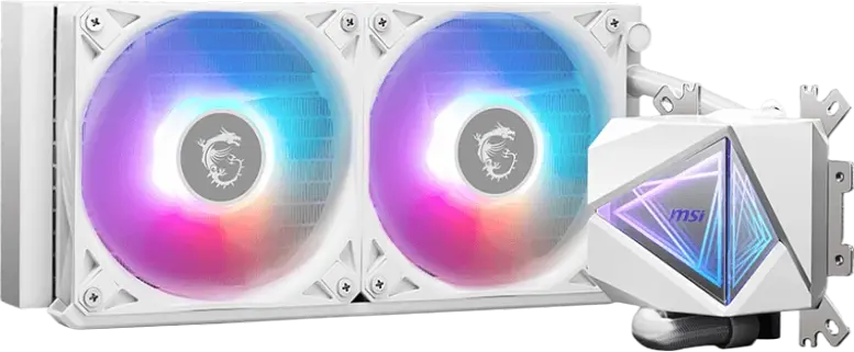 Водяне охолодження MSI MAG CoreLiquid I240 ARGB White (MAG CORELIQUID I240 WHITE) - фото 3