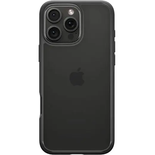 Прозорий чохол Spigen Ultra Hybrid Frost Black для iPhone 16 Pro Max (ACS07995) - фото 4