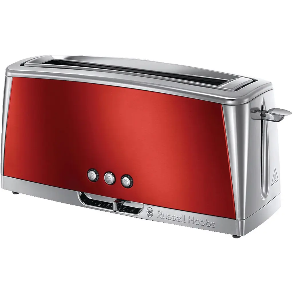 Тостер Russell Hobbs Luna Solar 1420 Вт червоний (23250-56) - фото 2