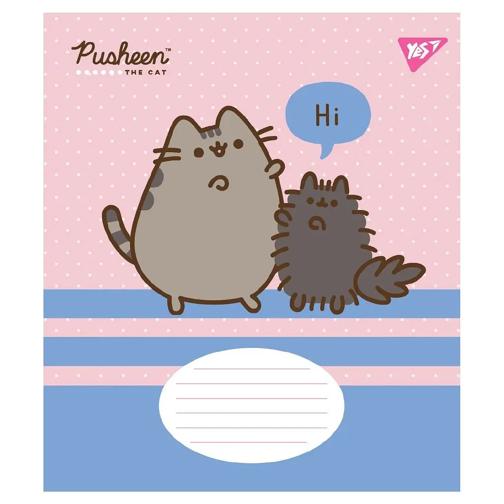 Набір зошитів Yes Pusheen The Cat А5, 18 аркушів 25 шт. (767616) - фото 3