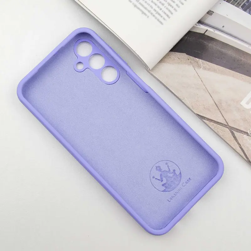 Чохол Lakshmi Silicone Cover Full Camera AAA with Logo для Samsung Galaxy A26 5G Бузковий/Dasheen - фото 3