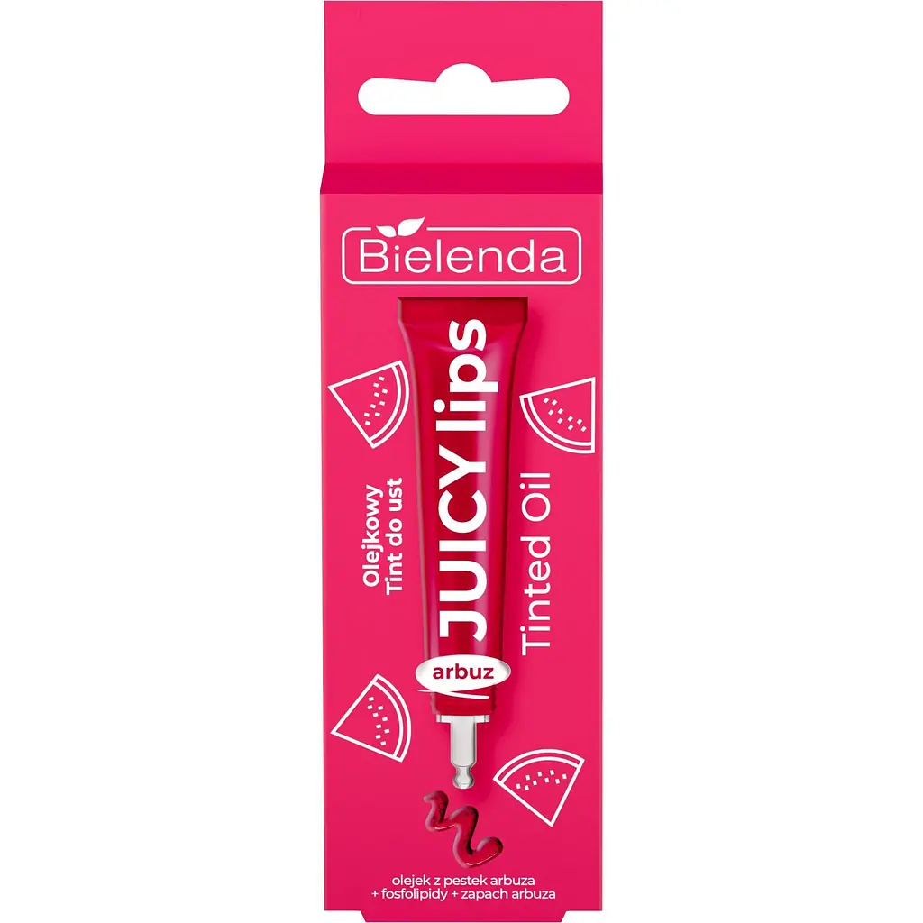 Масло-тинт для губ Bielenda Juicy Tint Lip Oil арбуз 10 г - фото 3