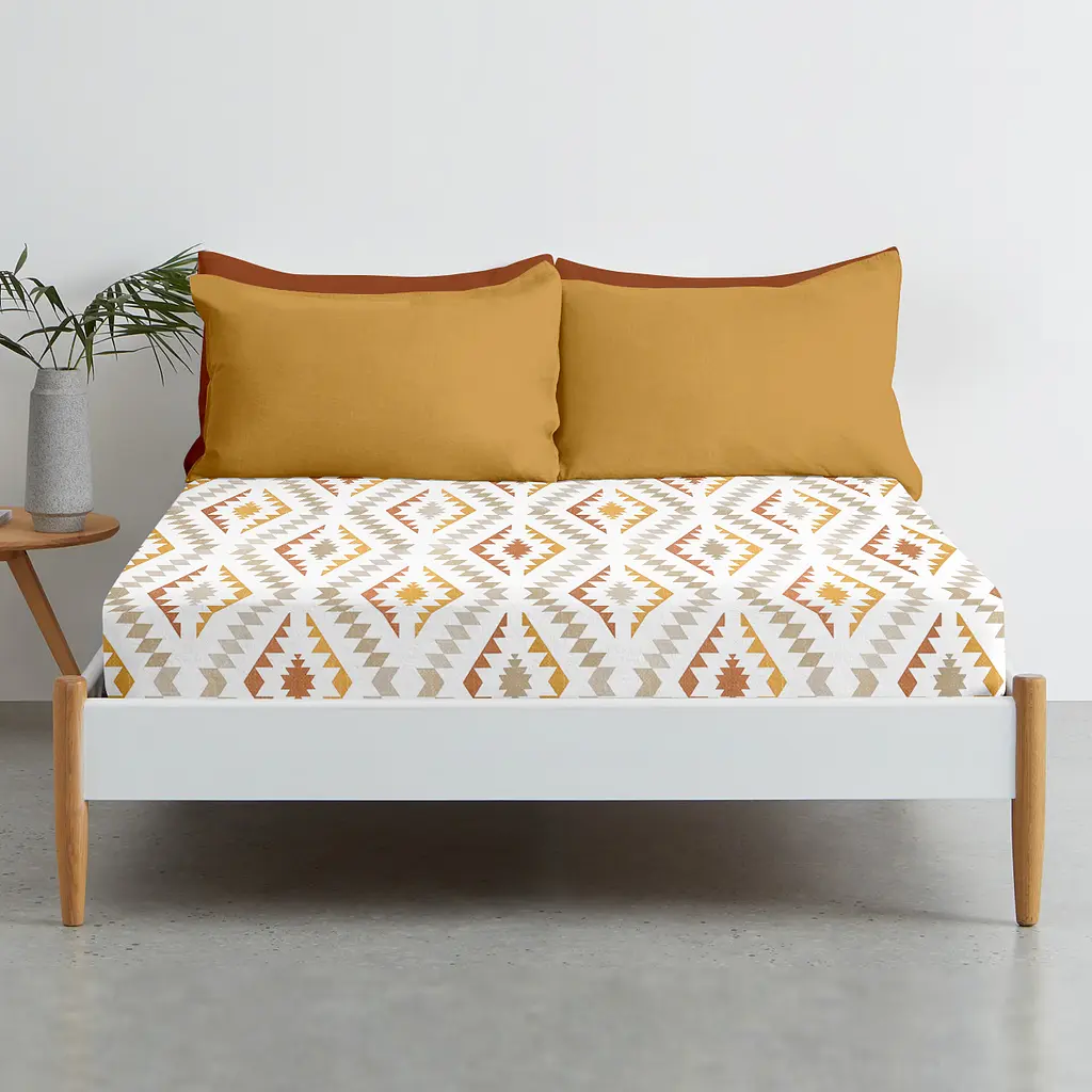 Простирадло на резинці 180х200х30 BOHO FLAME COSAS (4822052424438) - фото 3