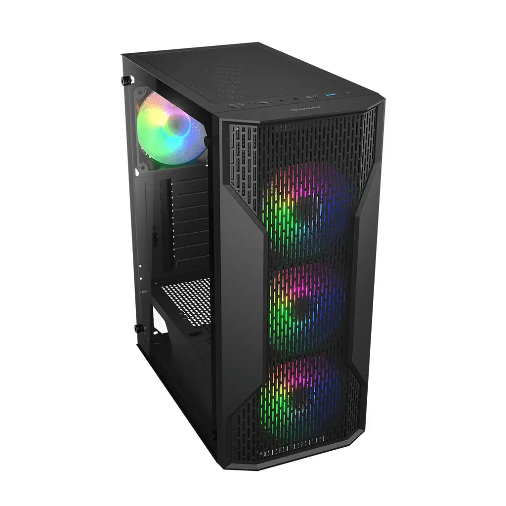 Корпус Cougar MX110 RGB Black без БЖ - фото 3