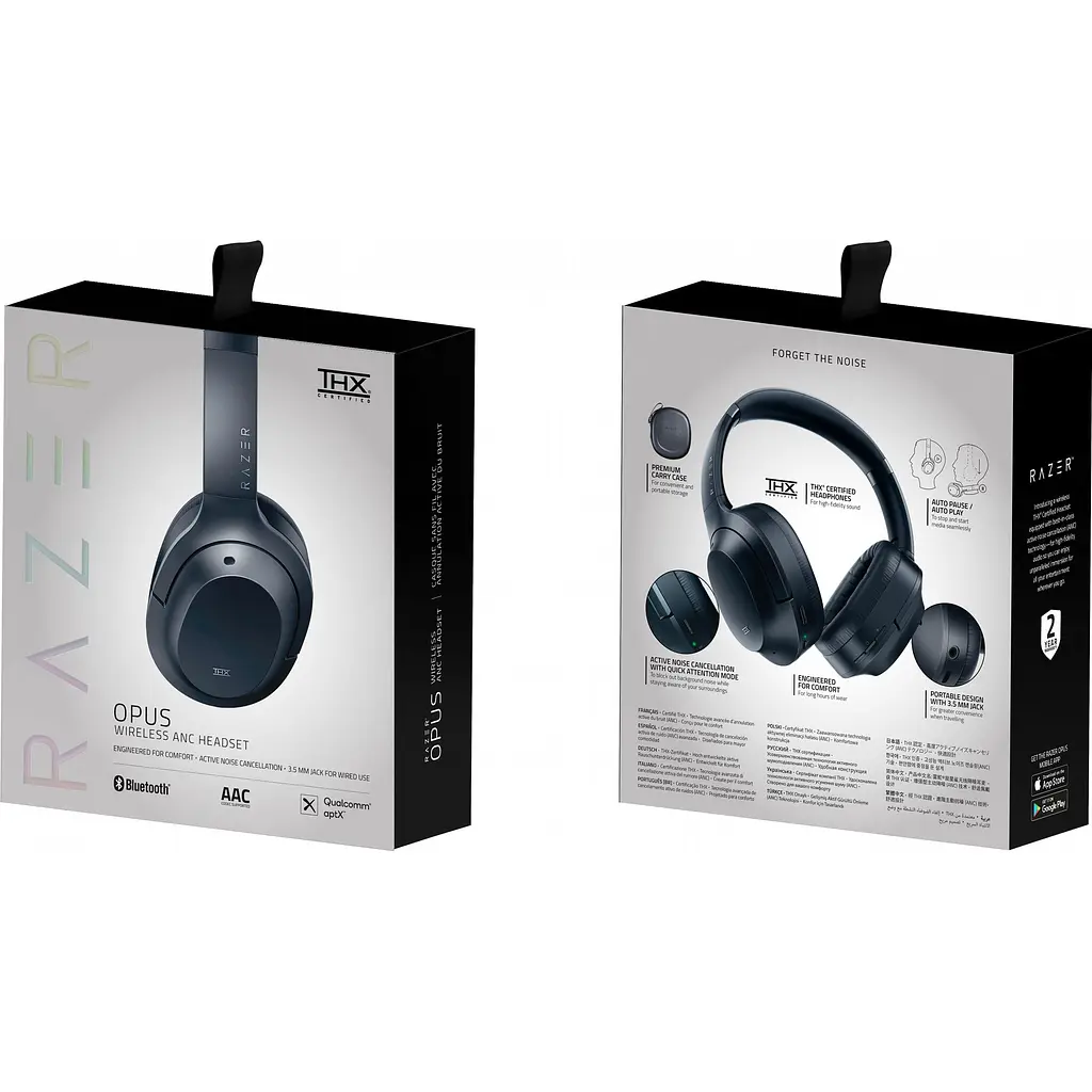 Ігрові навушники Razer Opus Late 2020 Black (RZ04-03430100-R3M1) [81364] - фото 7